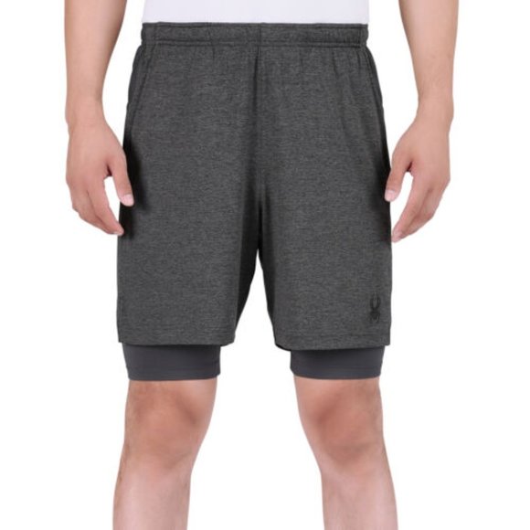 Spyder Shorts Spyder Mens Tech Knit Short Black Poshmark